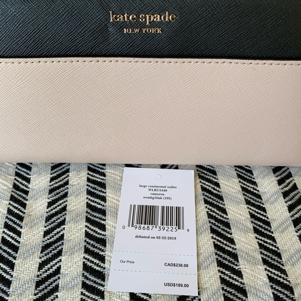 New Kate Spade Cameron Large Continental wallet - Picture 5 of 5